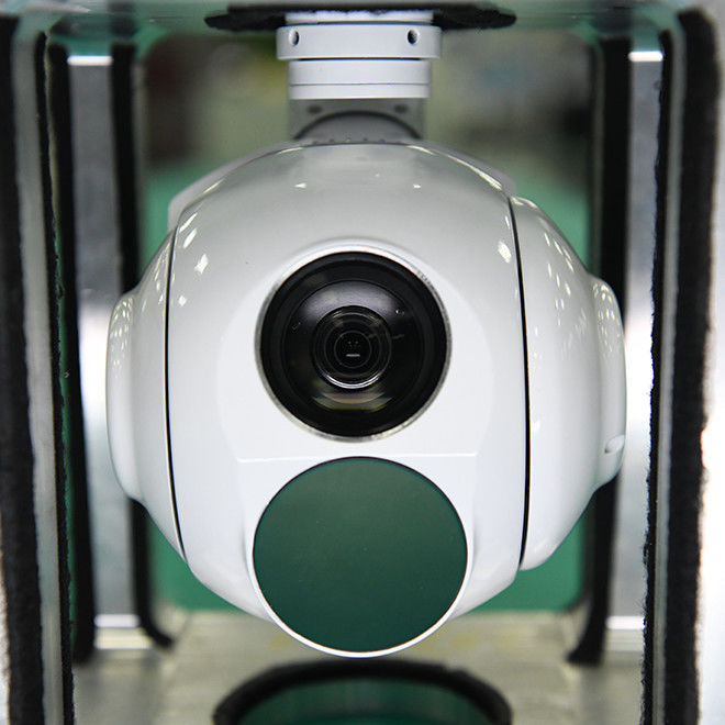 Ηλεκτροοπτικό UAV 30X Zoom EO 640x512 IR θερμική κάμερα με έξοδο βίντεο Ethernet TS120BT-04